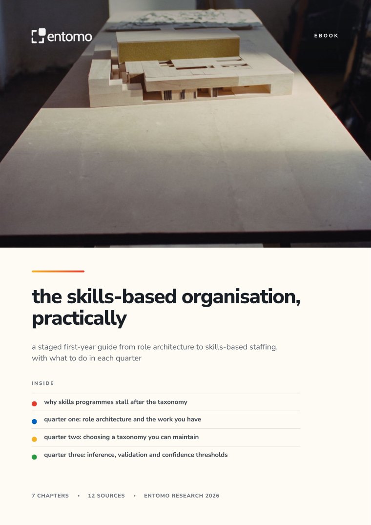 cover of the skills-based organisation, practically